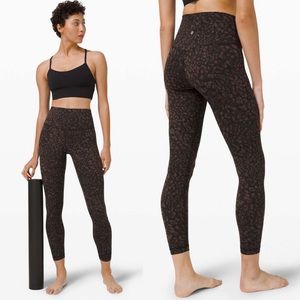 Lululemon Align Pant II 25"
Wild Thing Camo Brown Earth Multi! EUC